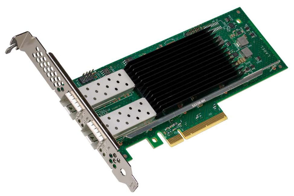Lenovo 4XC7A08295, Eingebaut, Kabelgebunden, PCI Express, Faser, 25000 Mbit/s, Schwarz, Grün, Edelstahl