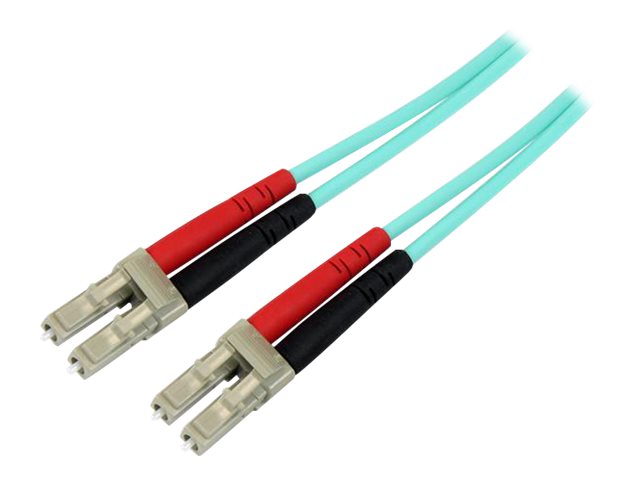 StarTech.com 5 m LC auf LC OM4 Multimode Glasfaserkabel, LWL Patchkabel - Netzwerkkabel - LC Multi-Mode (M)