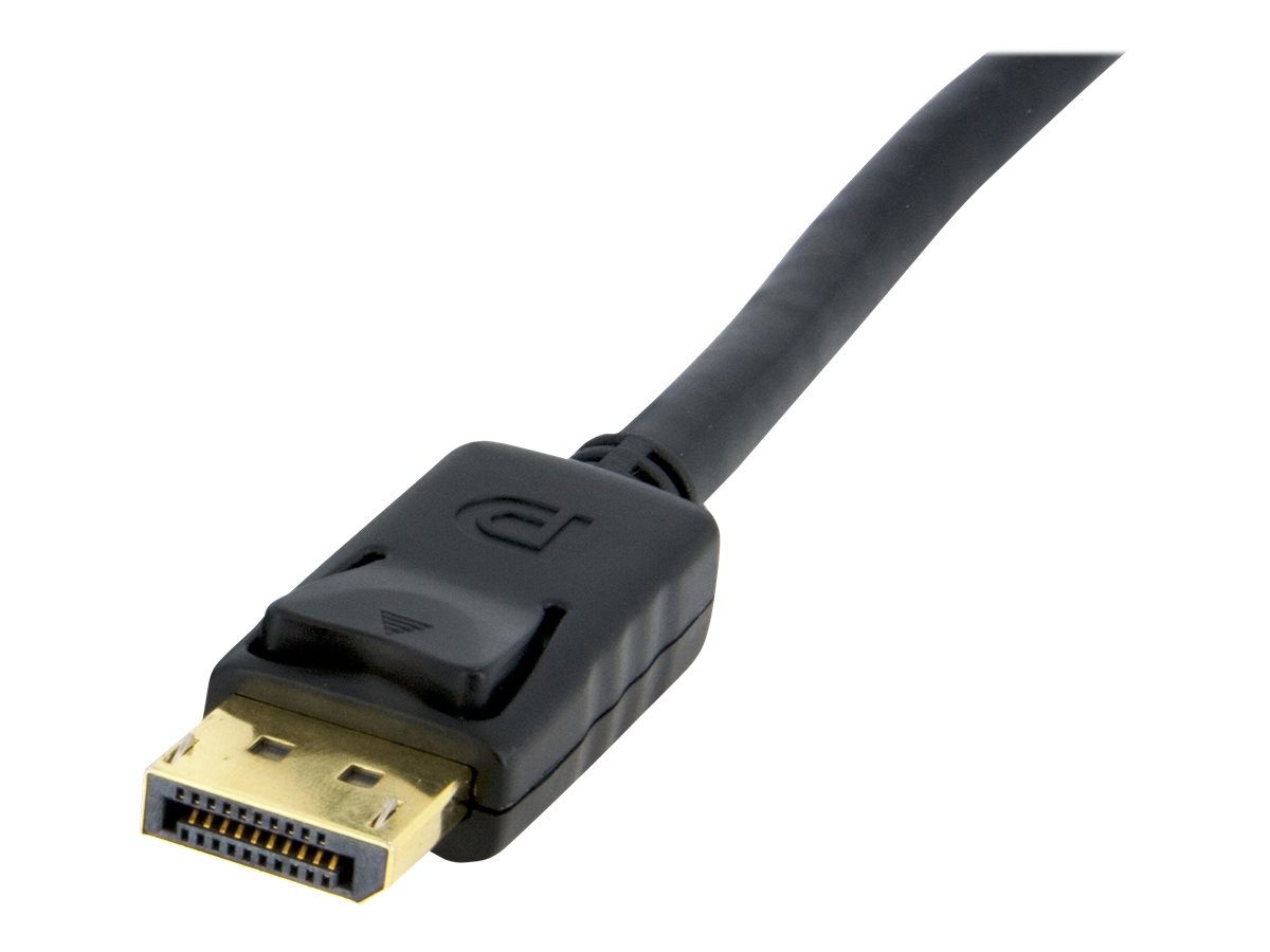 StarTech.com 3 ft. (0.9 m) Displayport Male to Female Cable - Mounting - Latched Connectors - DisplayPort - DP Monitor Cable (DPPNLFM3)