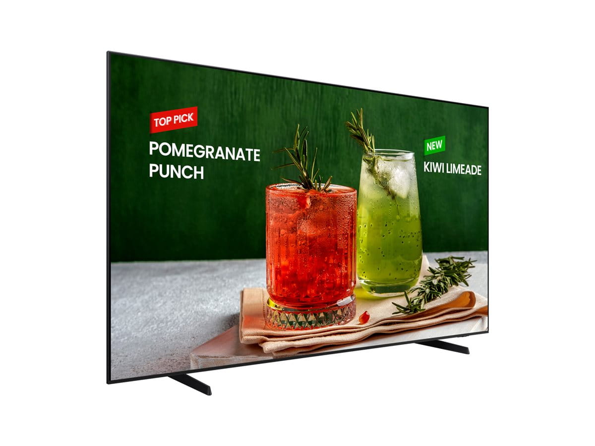 Samsung BE98D-H - 247.7 cm (98") Diagonalklasse BED-H Series LCD-TV mit LED-Hintergrundbeleuchtung - Crystal UHD - Digital Signage - Smart TV - Tizen OS - 4K UHD (2160p)