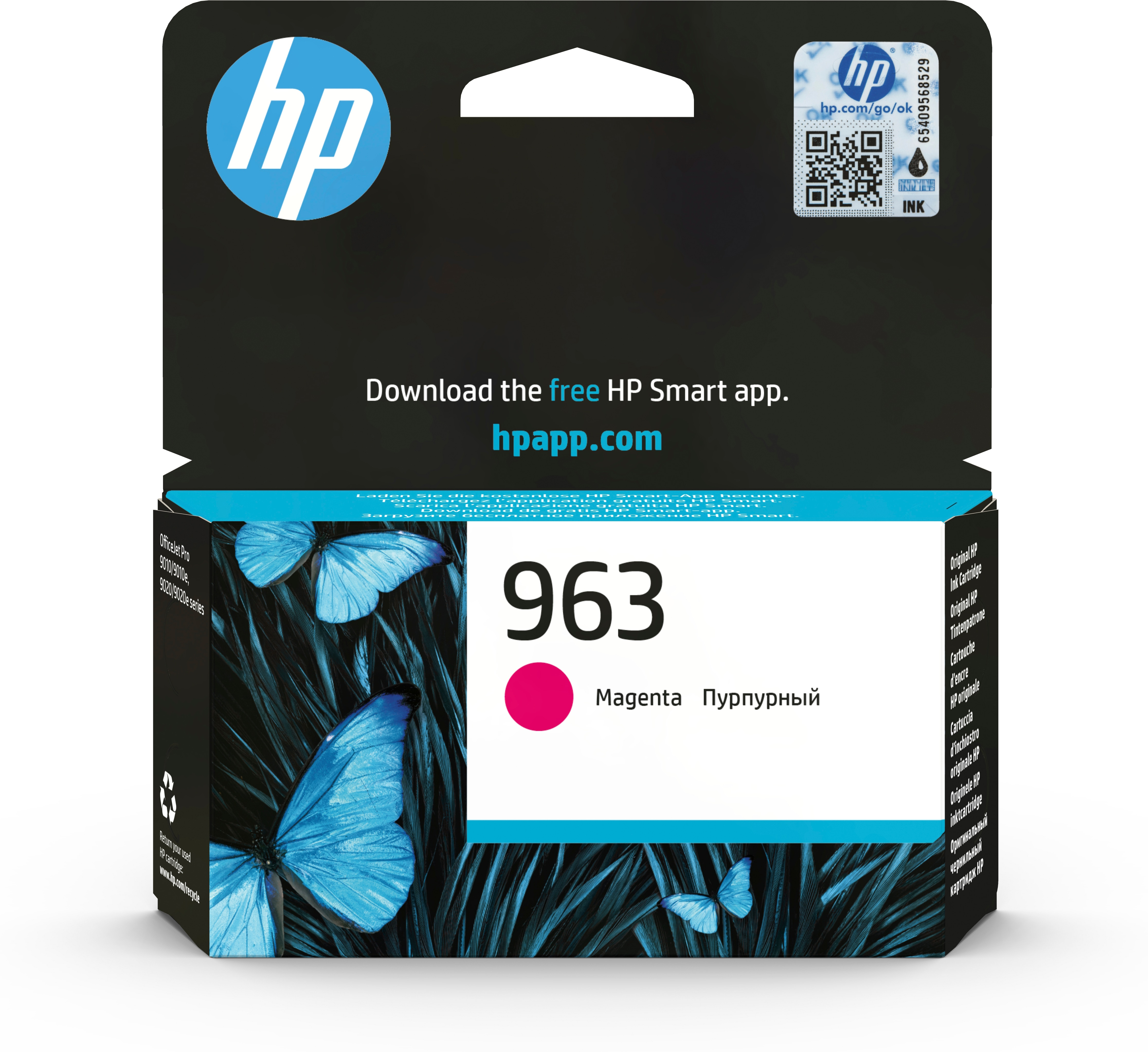 HP 963 - 10.77 ml - Magenta - original - Officejet