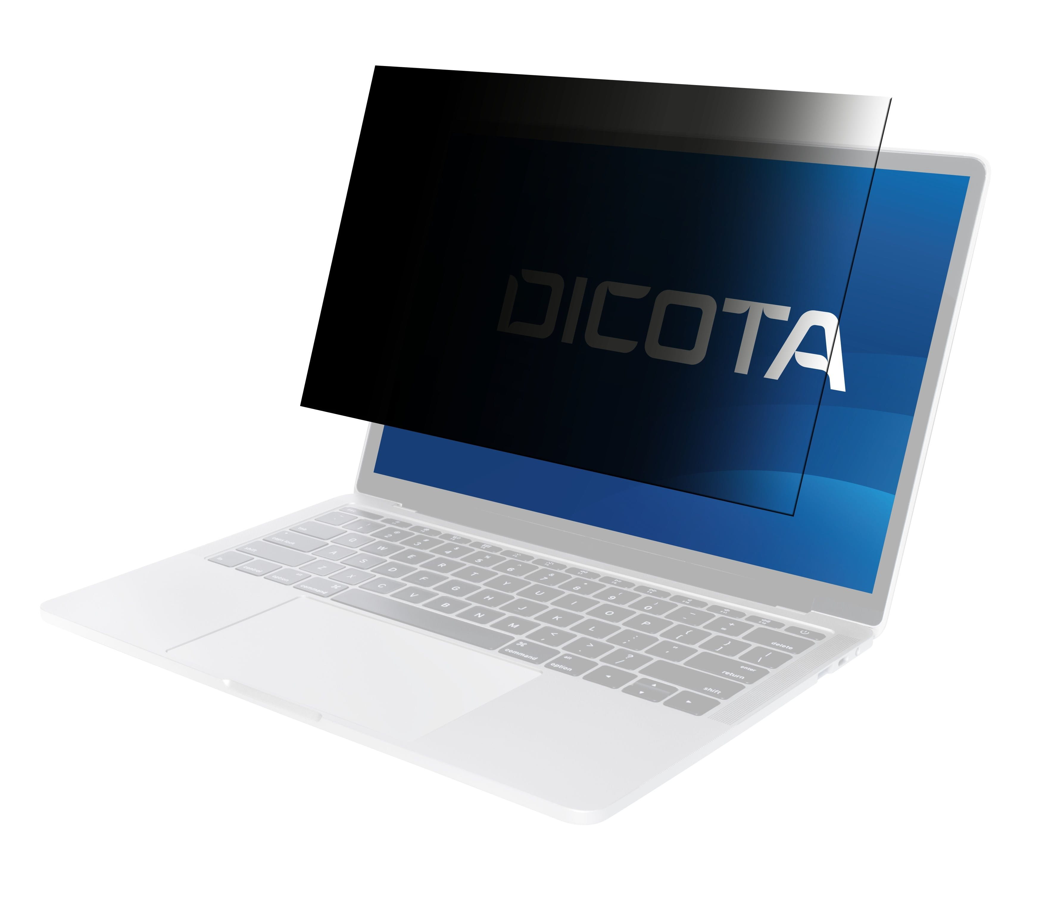 Dicota Blickschutzfilter für Notebook - 2-Wege - entfernbar - magnetisch - Schwarz - für Microsoft Surface Laptop 5, Laptop 5 for Business, Laptop 6 for Business (15 Zoll)