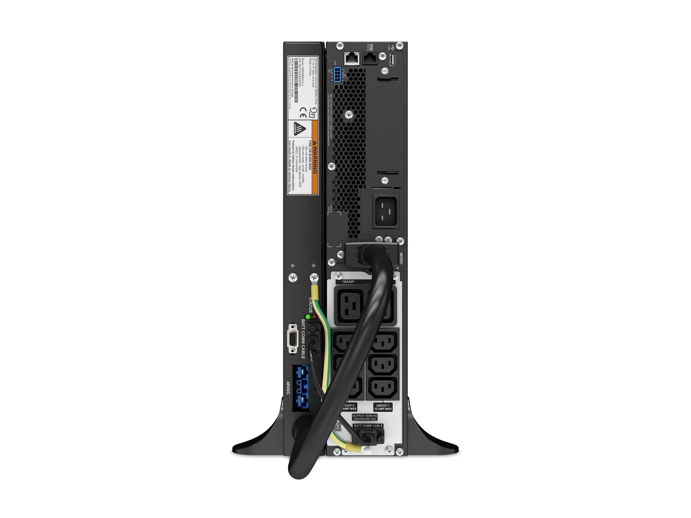 APC Smart-UPS SRT 2200VA RM - USV (in Rack montierbar/extern) - Online-USV