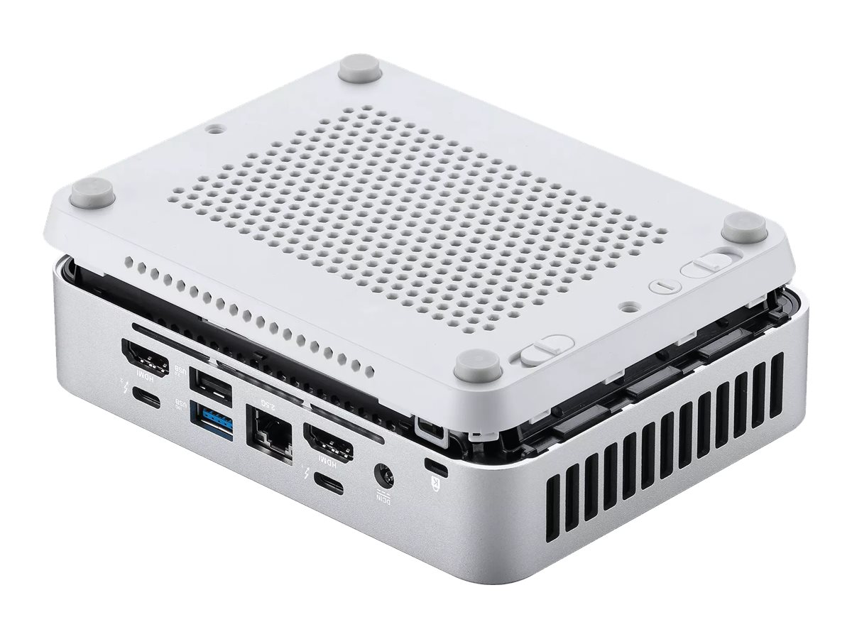 ASUS NUC 14 Pro+ RNUC14RVSU900000I - Barebone - Mini-PC - 1 x Core Ultra 9 185H / 2.3 GHz - RAM 0 GB - Intel Arc Graphics - 1GbE, 2.5GbE, Wi-Fi 6E, Bluetooth 5.3 - WLAN: 802.11a/b/g/n/ac/ax (Wi-Fi 6E)