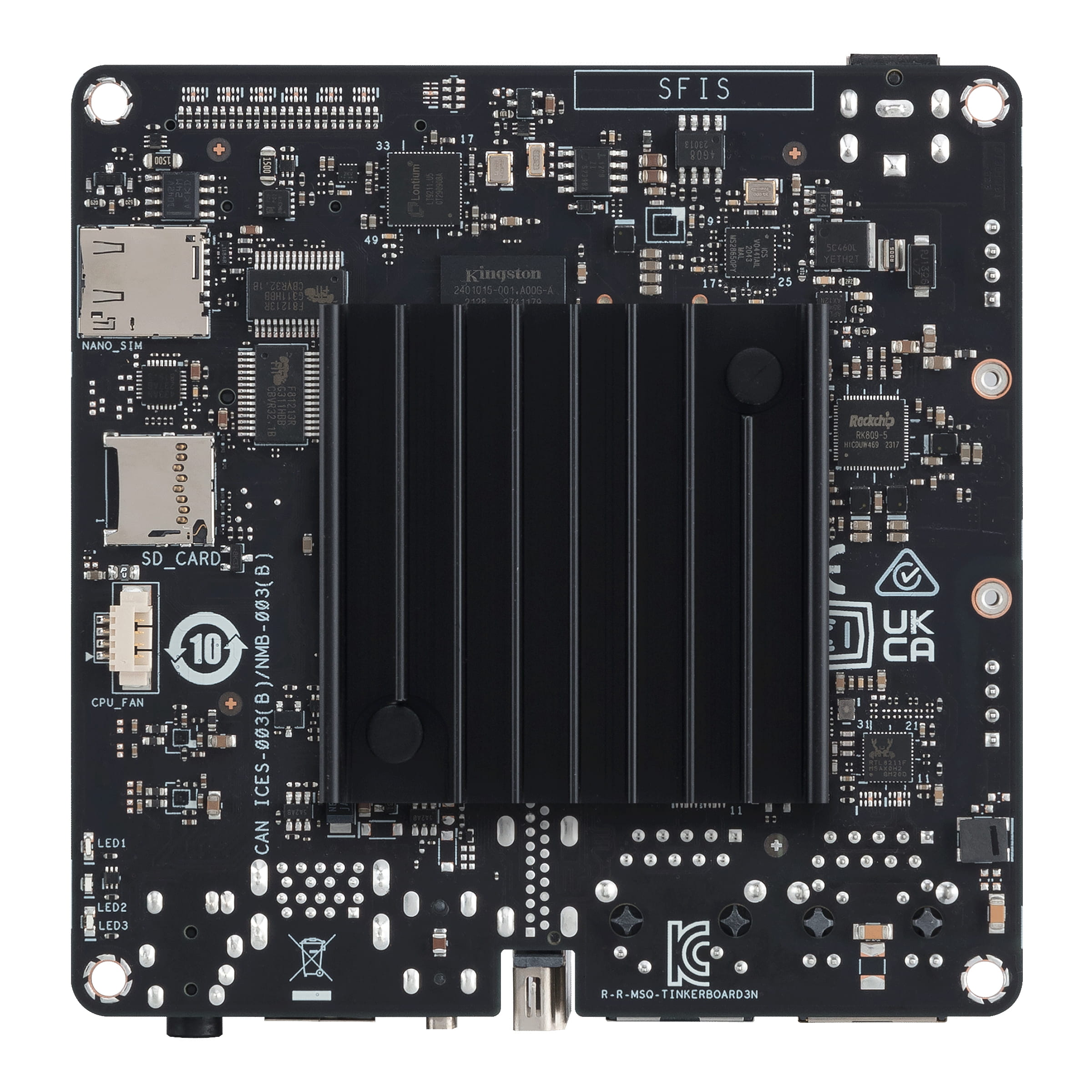 ASUS Tinker Board 3N - Einplatinenrechner - Rockchip RK3568
