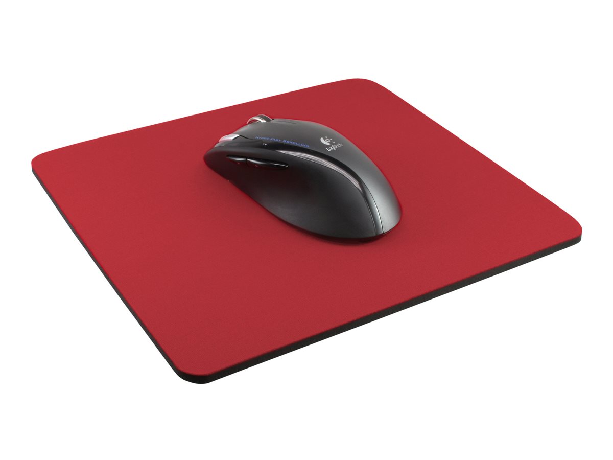 InLine Maus-Pad 250x220x6mm - rot