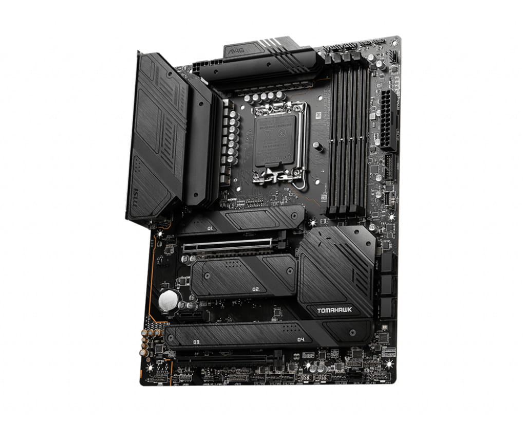 MSI MAG Z790 Tomahawk WIFI - Motherboard - ATX - LGA1700 Sockel - Z790 Chipsatz - USB-C 3.2 Gen 2x2, USB 3.2 Gen 2, USB 3.2 Gen 1, USB-C 3.2 Gen2 - 2.5 Gigabit LAN, Wi-Fi 6E, Bluetooth - Onboard-Grafik (CPU erforderlich)