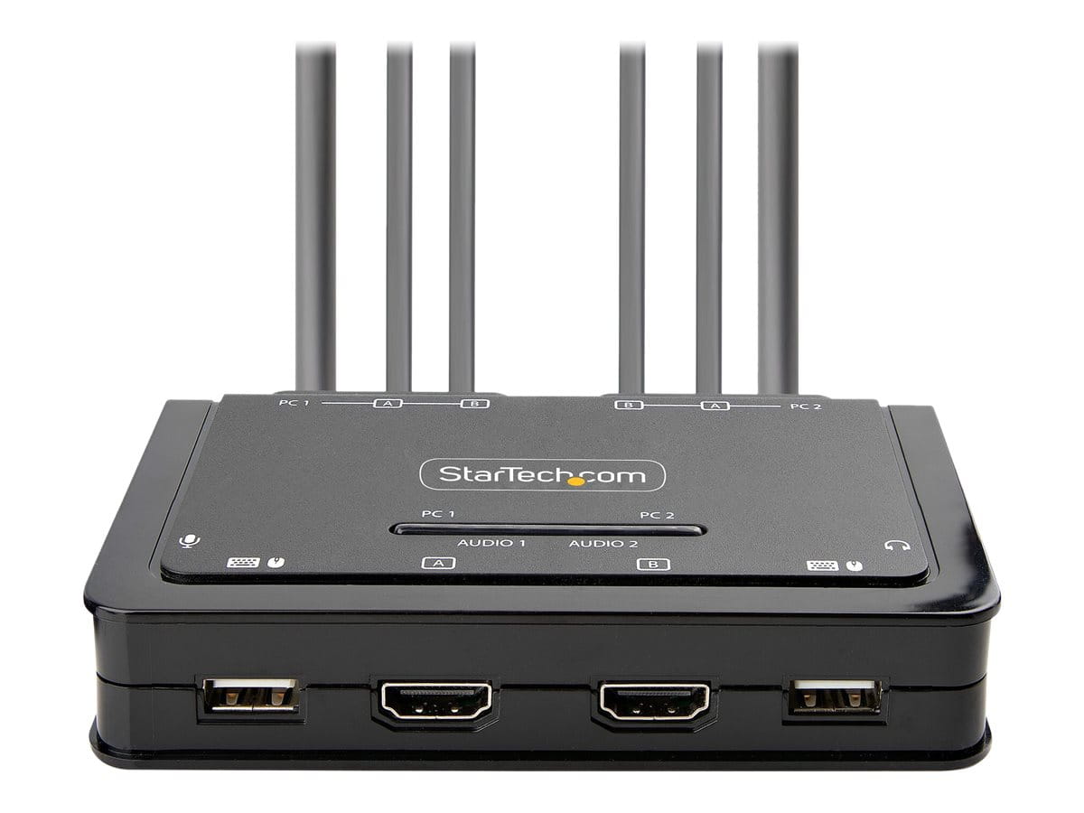 StarTech.com 2-Port Dual Monitor HDMI KVM Switch