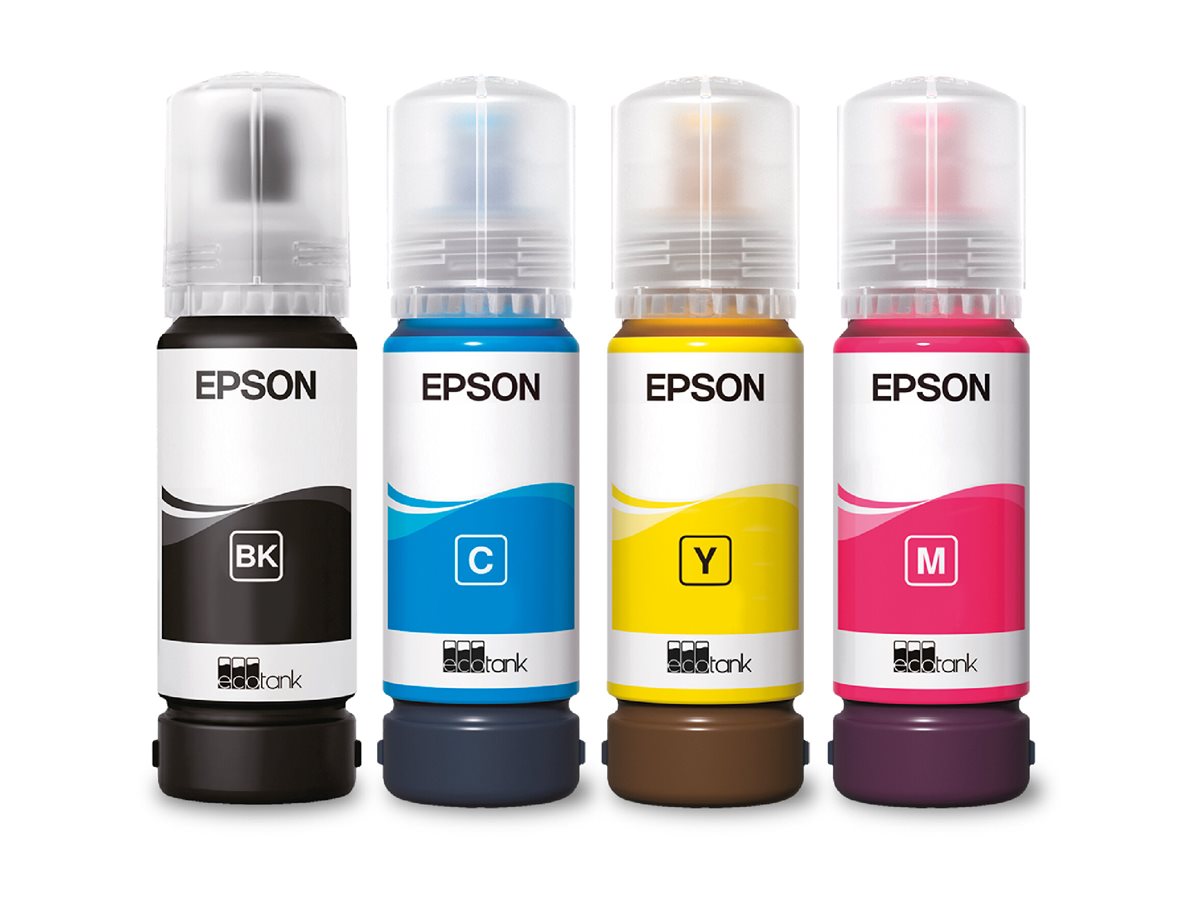 Epson EcoTank 104 - 4er-Pack - Schwarz, Gelb