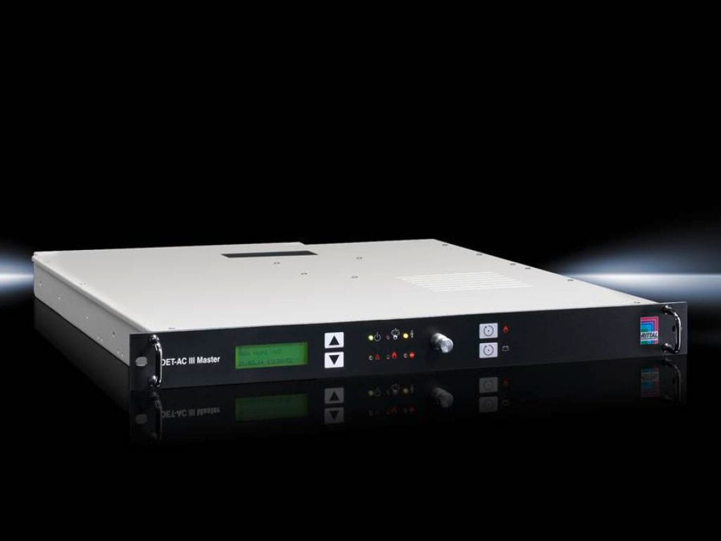 Rittal DK DET-AC III Master - Feueralarm und Feuerlöscher System - Rack montierbar - RAL 7035, RAL 9005 - 1U - 48.3 cm (19")