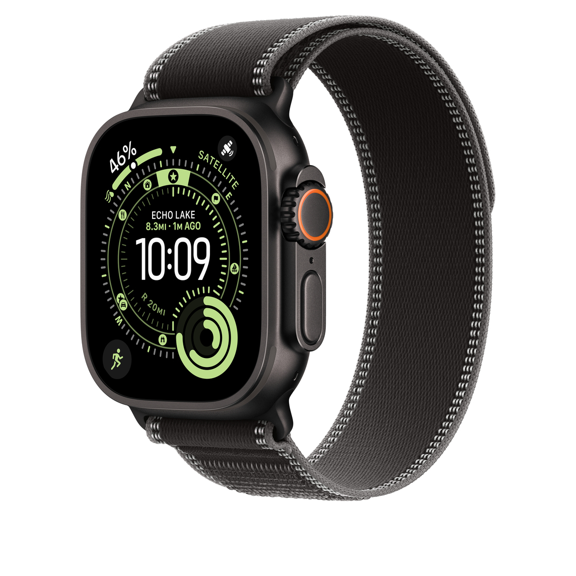 Apple Loop für Smartwatch - 49 mm, schwarze