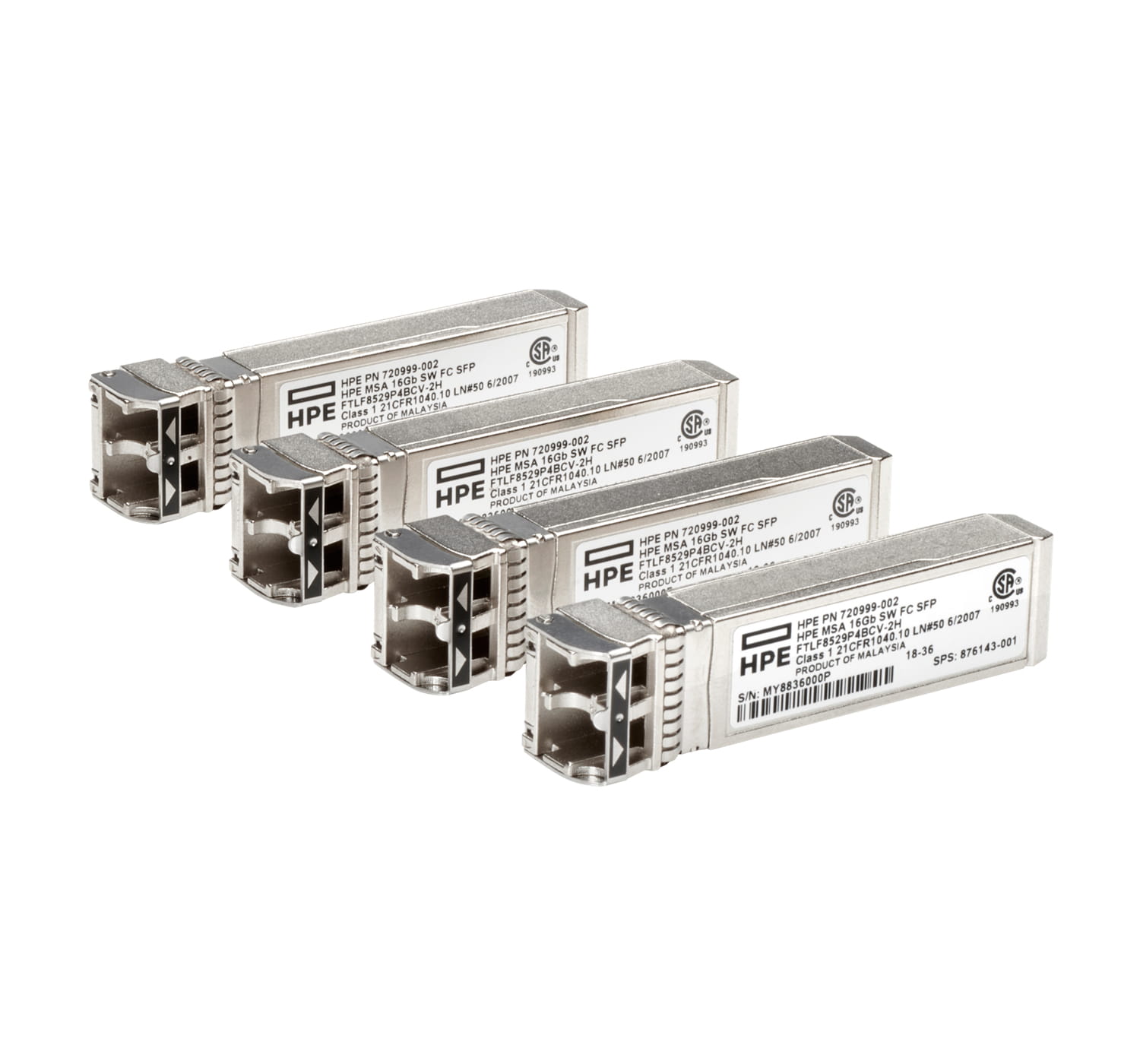 HPE SFP+-Transceiver-Modul - 16Gb-Fibre-Channel (SW)