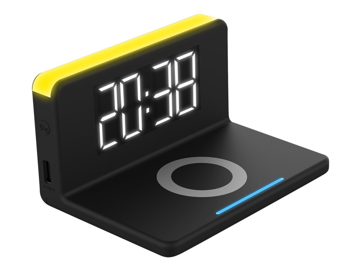 TerraTec ChargeAir clock! - Induktive Ladematte - 10 Watt (USB)