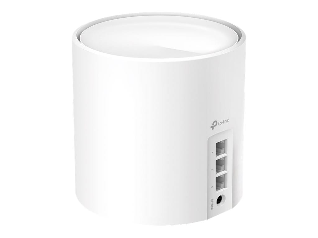 TP-LINK AX3000 Whole Home Mesh WiFi 6 System, 3er Pack, Weiß, Intern, CE: 