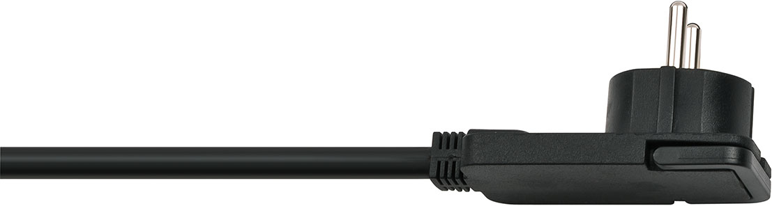 Brennenstuhl 1153300100, 2 m, Drinnen, Schwarz, 6 AC-Ausgänge, 420 mm, Schwarz