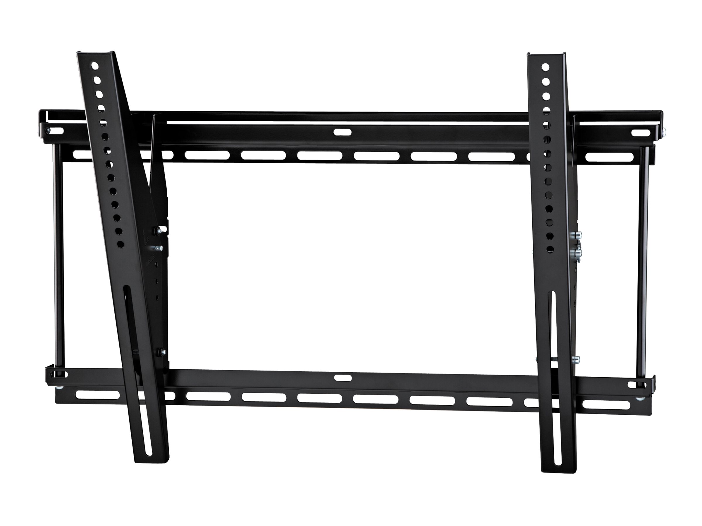 Ergotron Neo-Flex - Befestigungskit (Wandplatte, Riegel, 2 geneigte Schienen) - ultrarobust - für Flachbildschirm - Schwarz - Bildschirmgröße: 94-203 cm (37"-80")