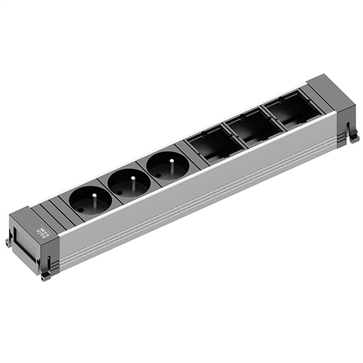 Bachmann POWER FRAME - Steckdosenleiste - Ausgangsanschlüsse: 3 (French / UTE)
