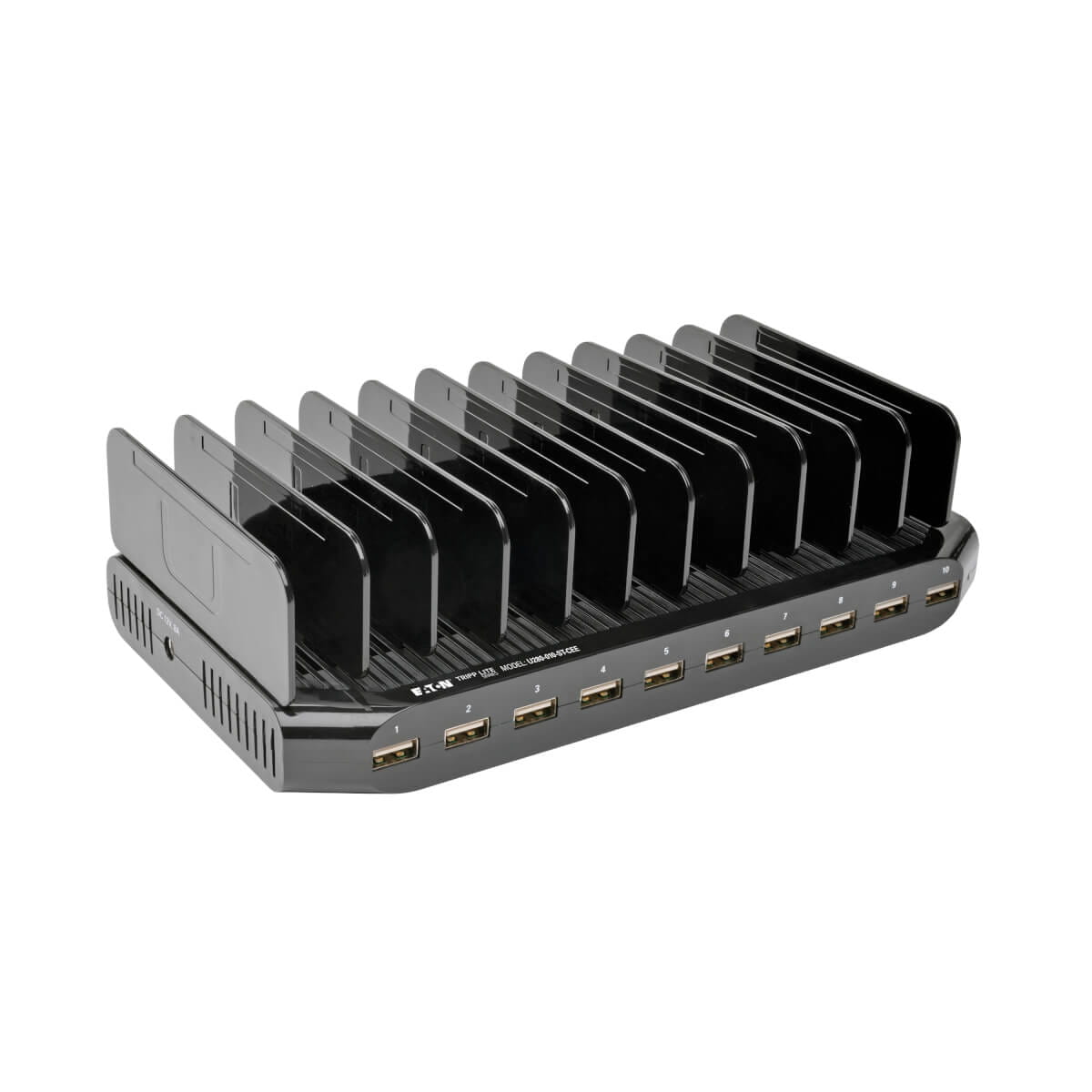 Tripp Eaton Tripp Lite Series 10-Port USB Charging Station with Adjustable Storage, 12V 8A (96W)