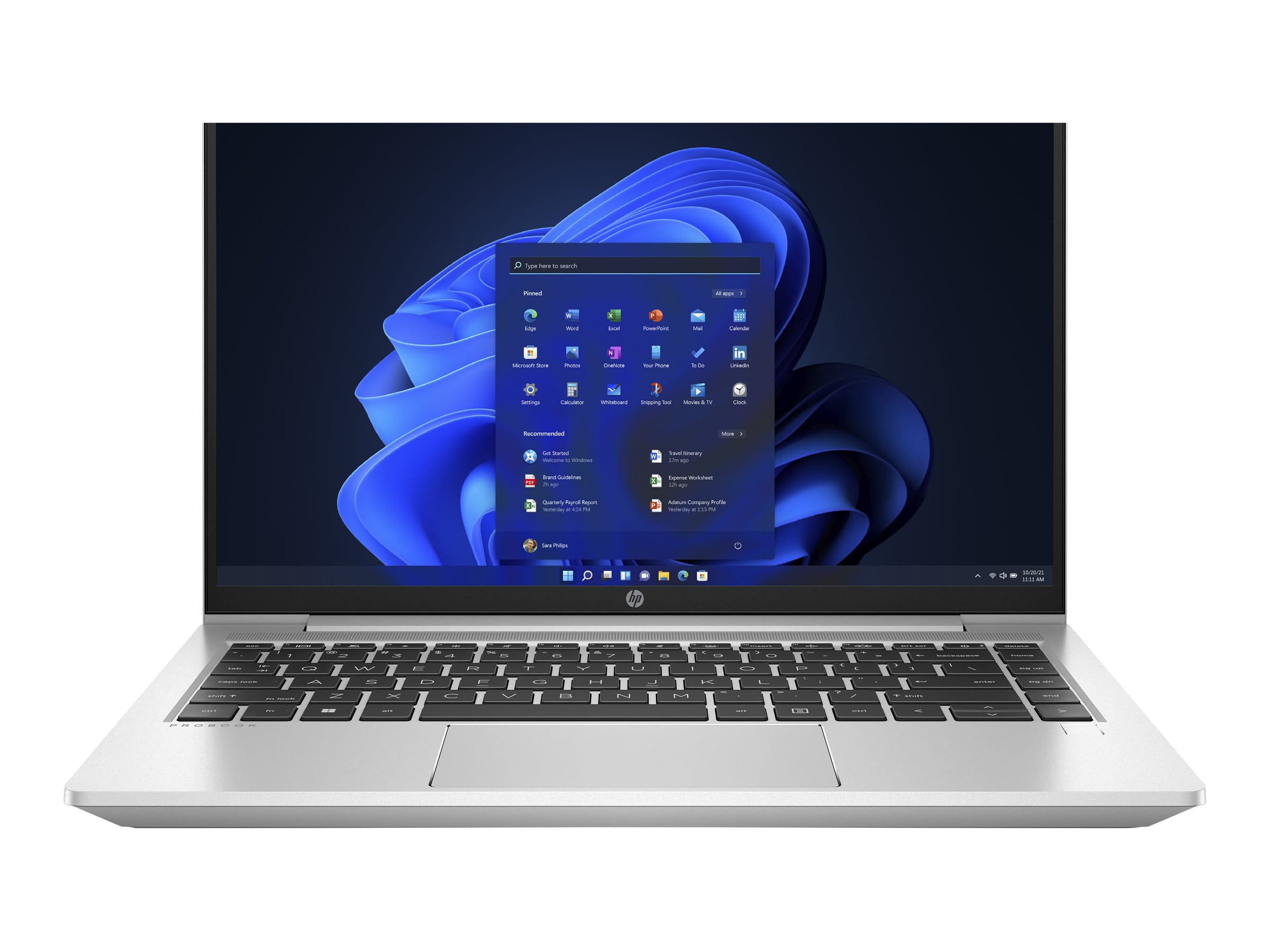 HP ProBook 640 G8 Notebook - Intel Core i5 1135G7 / 2.4 GHz - Win 10 Pro 64-Bit - Intel Iris Xe Grafikkarte - 8 GB RAM - 256 GB SSD NVMe, HP Value - 35.6 cm (14")