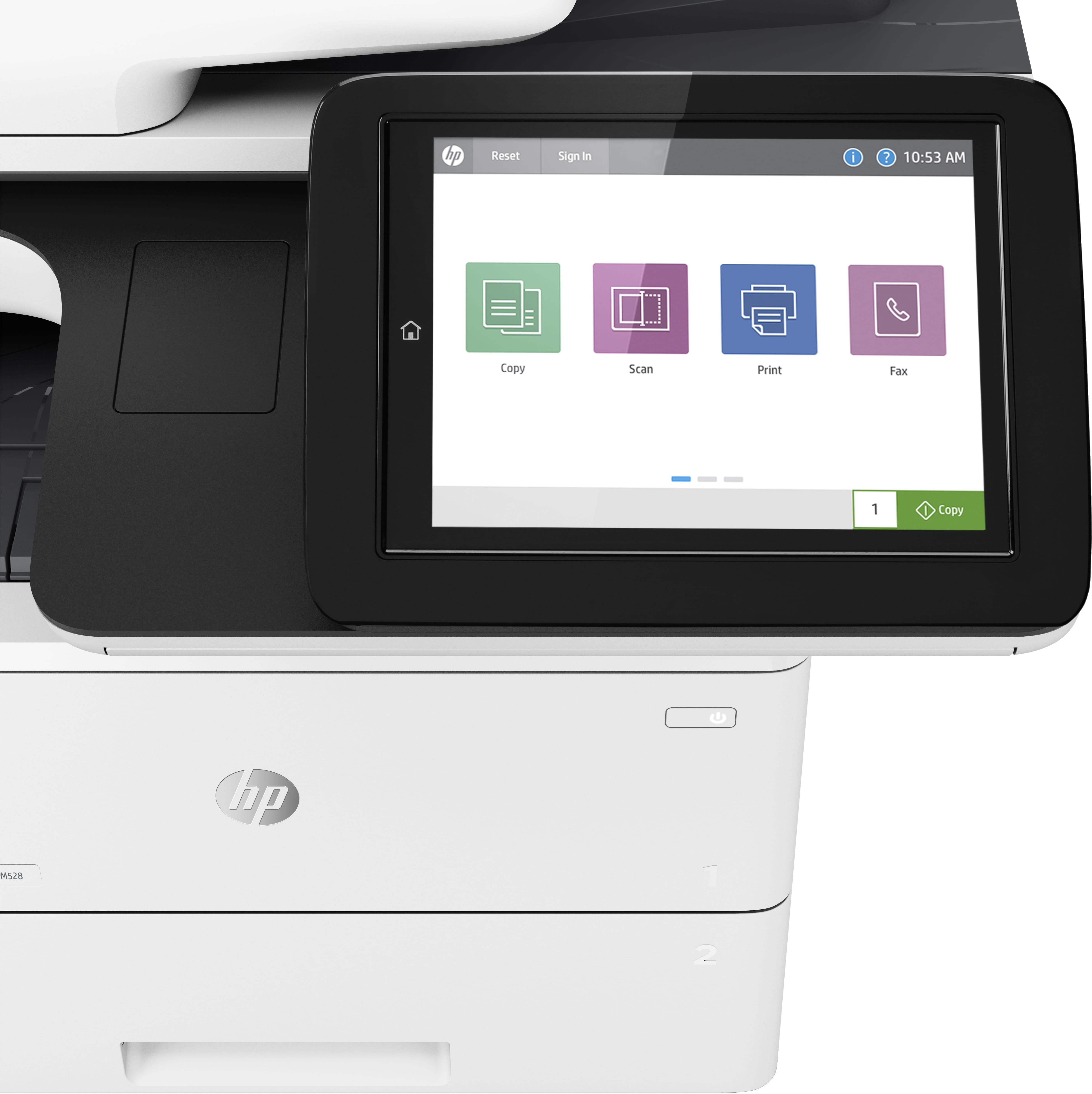 HP LaserJet Enterprise MFP M528dn - Multifunktionsdrucker - s/w - Laser - Legal (216 x 356 mm)