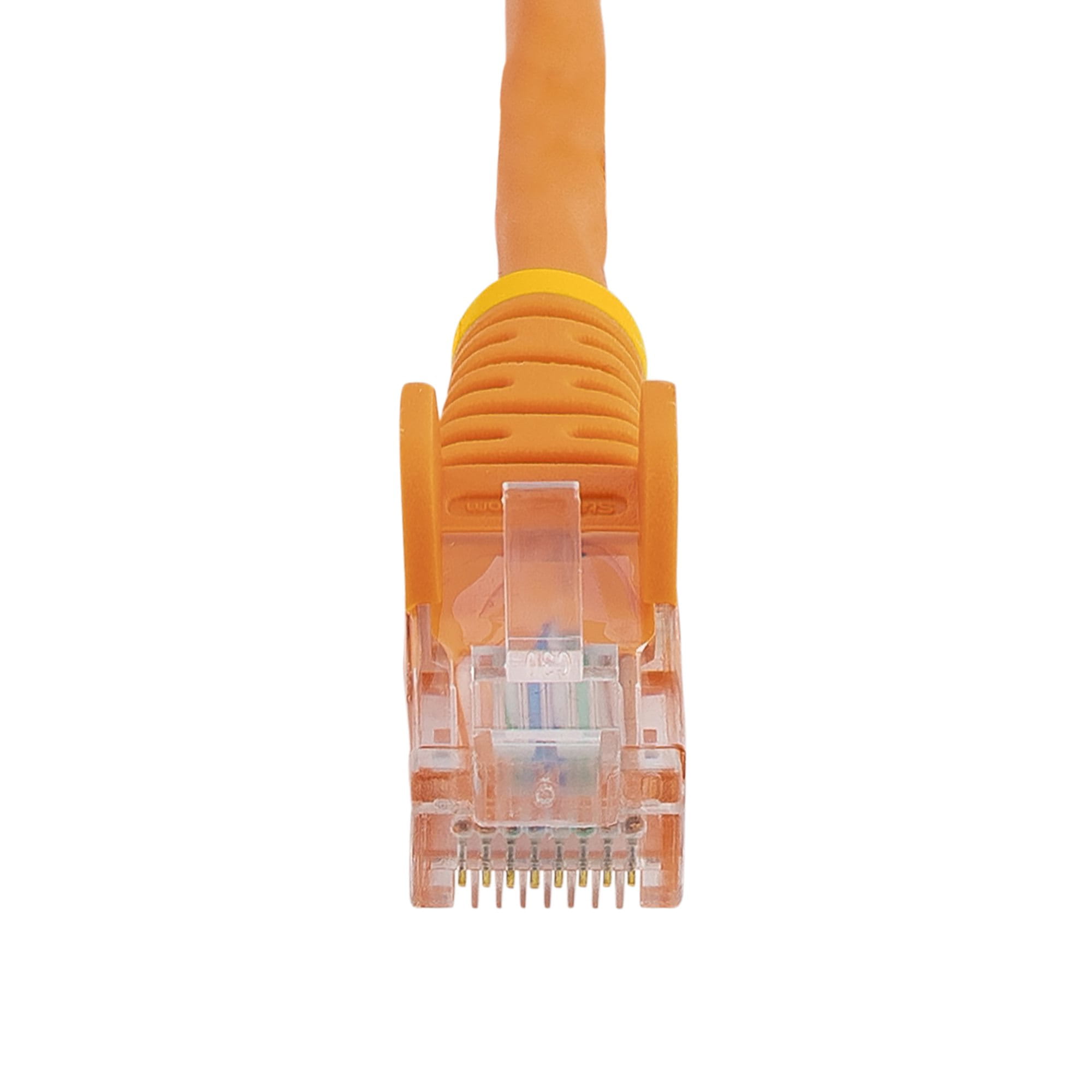 StarTech.com CAT5e Cable - 10 m Orange Ethernet Cable - Snagless - CAT5e Patch Cord - CAT5e UTP Cable - RJ45 Network Cable - Patch-Kabel - RJ-45 (M)