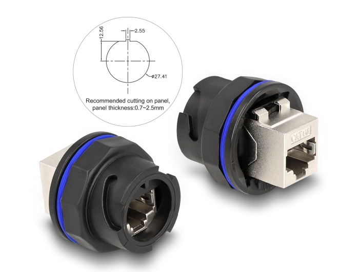 Delock Netzwerkkoppler - RJ-45 (W) zu RJ-45 (W)