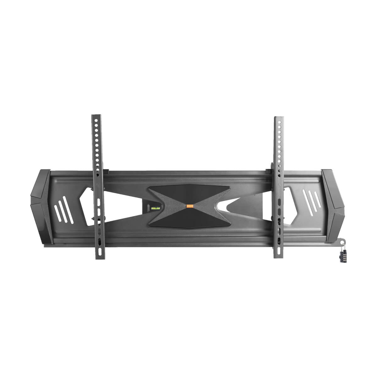 Tripp Eaton Tripp Lite Series Heavy-Duty Full-Motion Security TV Wall Mount for 37" to 80", Flat or Curved, UL Certified - Klammer - für LCD TV - Stahl - Schwarz - Bildschirmgröße: 94-203 cm (37"-80")