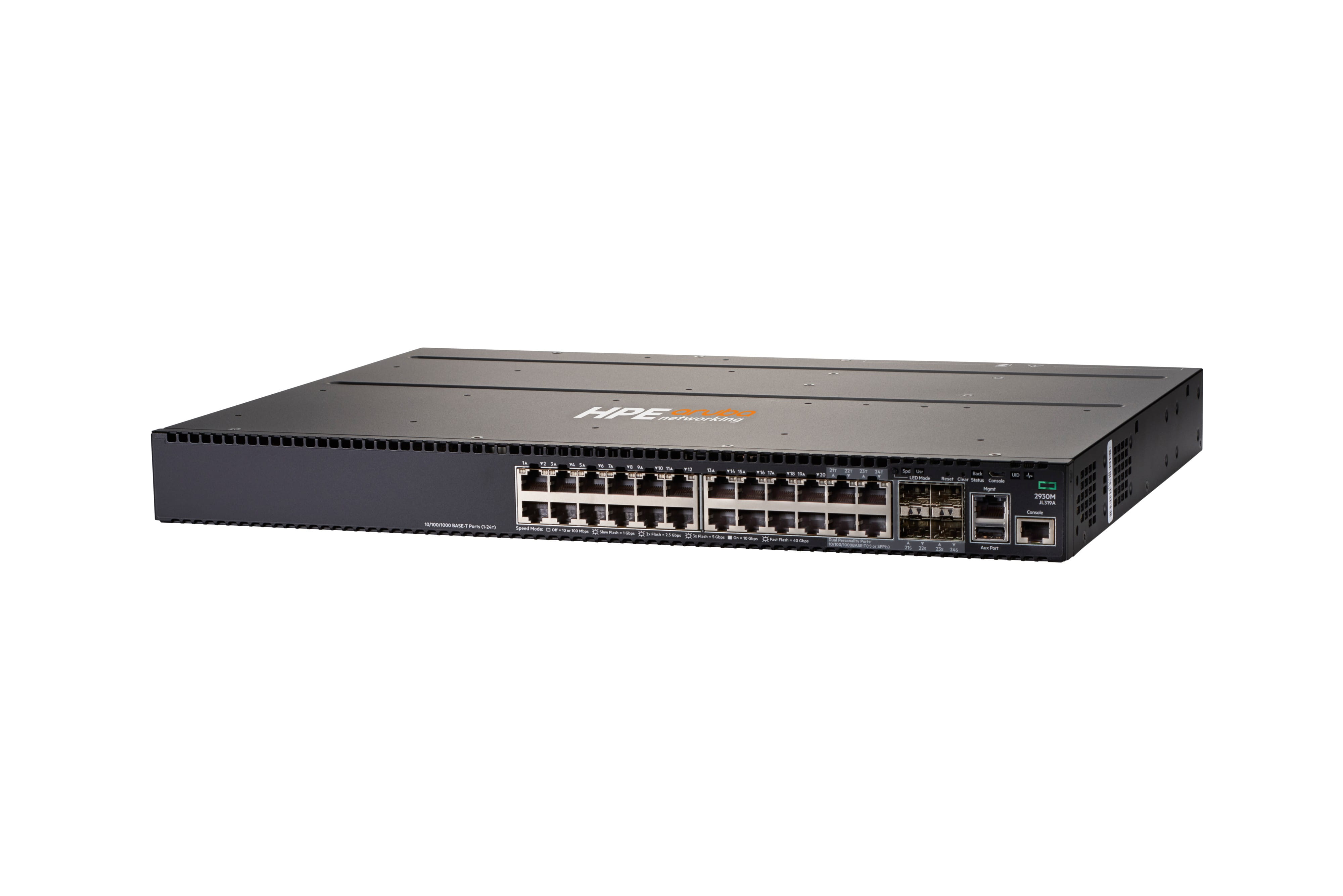 HPE Aruba Networking 2930M 24G 1-Slot - Switch - L3 - managed