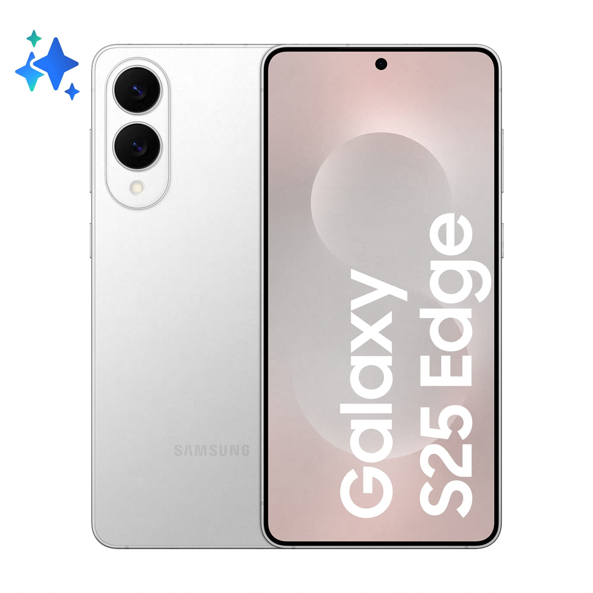 Samsung Galaxy S25 Edge - 5G Smartphone - Dual-SIM - RAM 12 GB / Interner Speicher 512 GB - OLED display - 6.7" - 3120 x 1440 Pixel (120 Hz)