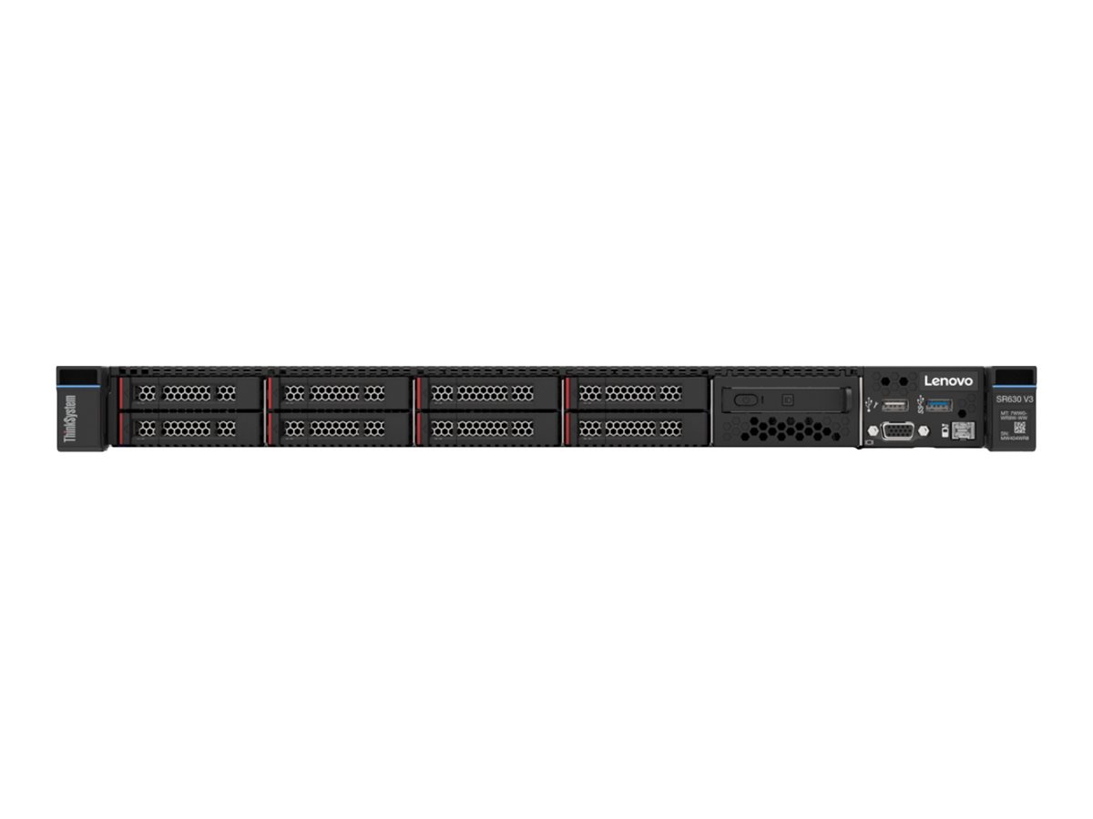 Lenovo ThinkSystem SR630 V3 7D73 - 1U - zweiweg - 1 x Xeon Silver 4514Y / 2 GHz - RAM 64 GB - SAS - Hot-Swap 6.4 cm (2.5")