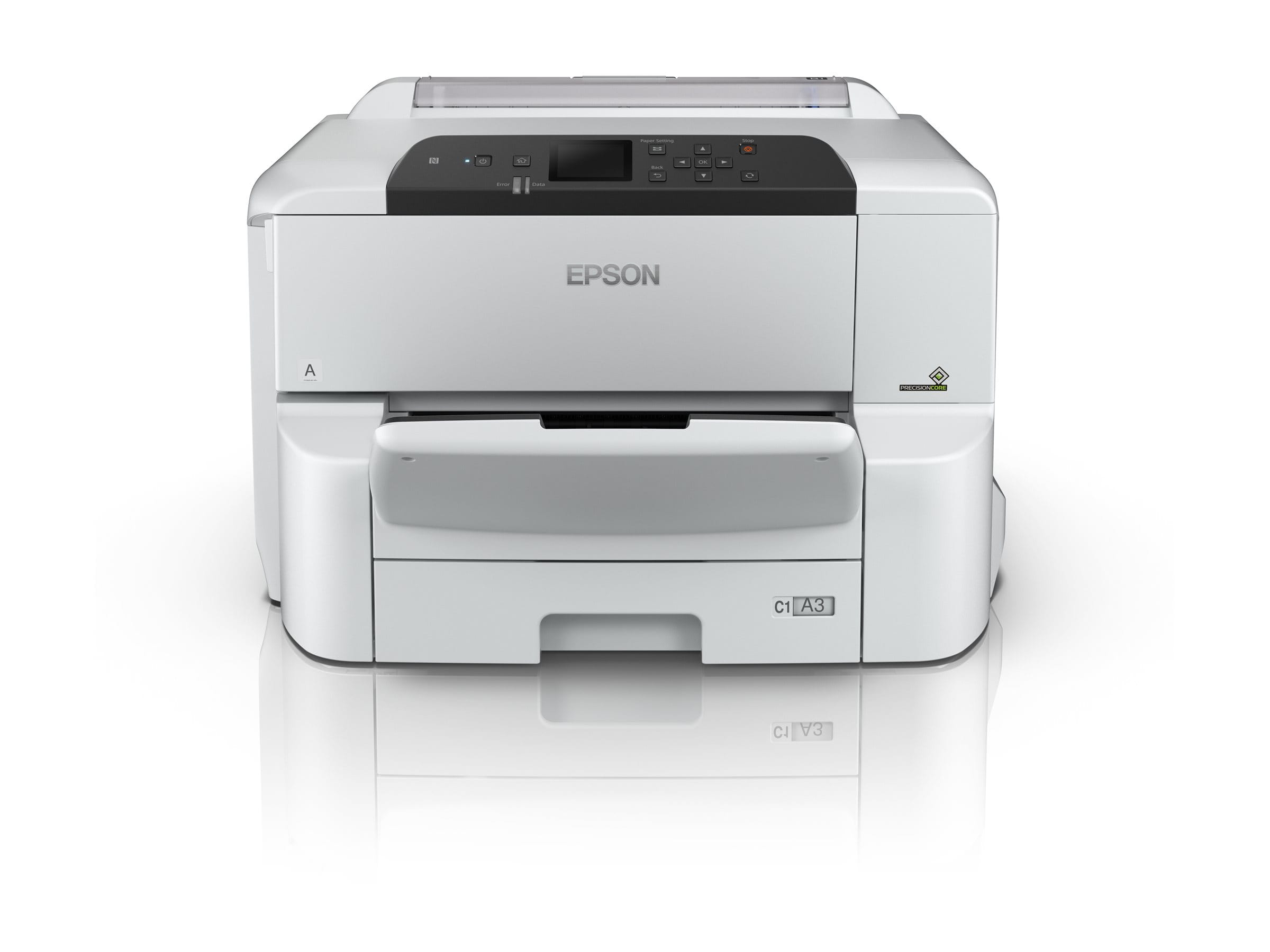 Epson WorkForce Pro WF-C8190DW BAM - Drucker - Farbe - Duplex - Tintenstrahl - A3 - 4800 x 1200 dpi - bis zu 24 Seiten/Min. (einfarbig)/