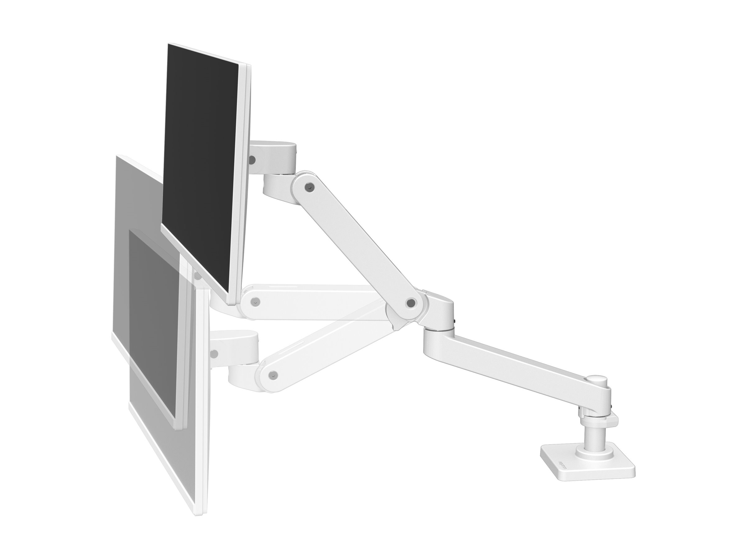 Ergotron LX Pro - Befestigungskit (Monitorarm) - für LCD-Display - Aluminium - weiß - Bildschirmgröße: bis zu 86,4 cm (bis zu 34 Zoll)