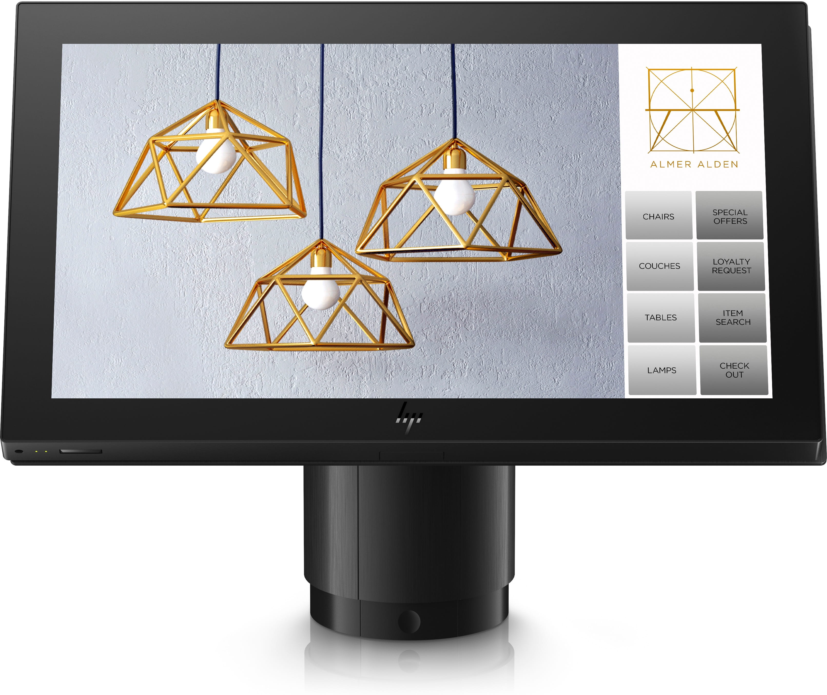 HP Engage One Pro - All-in-One - 1 x Core i3 10100E / 3.2 GHz - RAM 8 GB - SSD 256 GB - NVMe, TLC - UHD Graphics 630 - 1GbE, Wi-Fi 6 - WLAN: Bluetooth 5.0, 802.11a/b/g/n/ac/ax - Win 10 IoT Enterprise 2019 LTSC 64-bit - Monitor: LED 39.6
