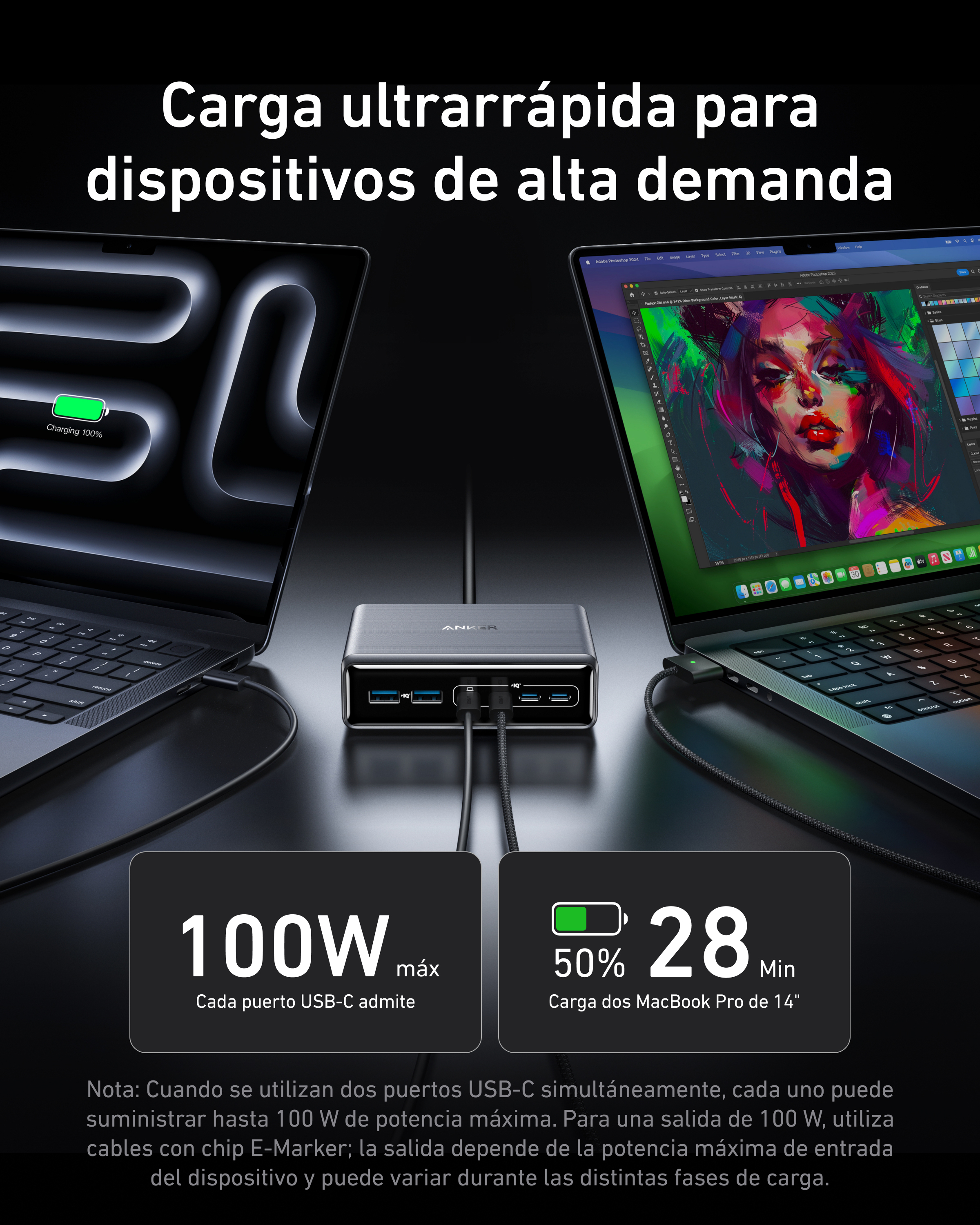Anker Innovations Anker A2683341, Drinnen, Schwarz