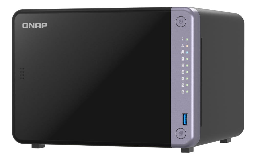 QNAP TS-632X, NAS, Tower, Alpine, Alpine AL-524, 4 GB, DDR4