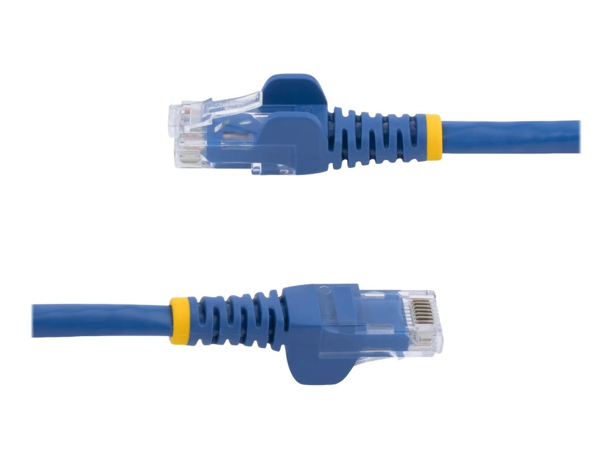 StarTech.com 3m CAT6 Ethernet Cable, 10 Gigabit Snagless RJ45 650MHz 100W PoE Patch Cord, CAT 6 10GbE UTP Network Cable w/Strain Relief, Blue, Wiring is UL Certified/TIA - Category 6 - 24AWG (N6PATC3MBL)
