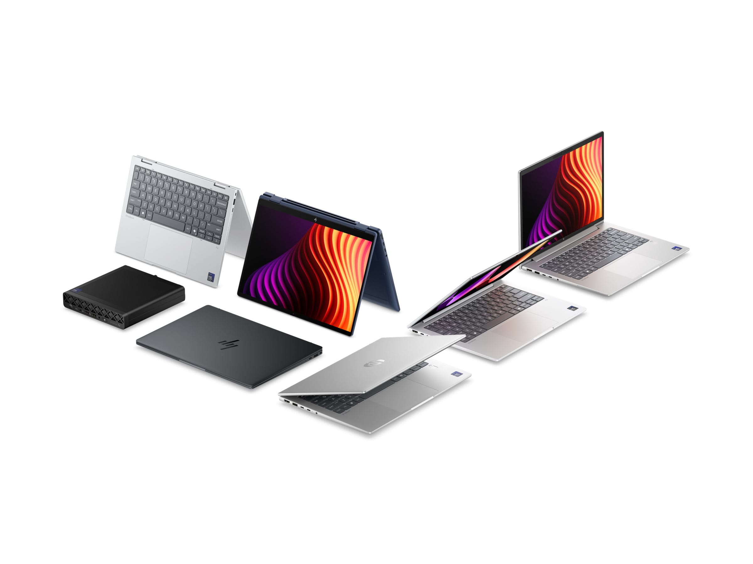 HP EliteBook 8 Flip G2i Notebook Next Gen AI - Flip-Design - Intel Core Ultra 7 355 / 2.3 GHz - Win 11 Pro - Intel Graphics - 32 GB RAM - 1 TB SSD NVMe - 33.8 cm (13.3")