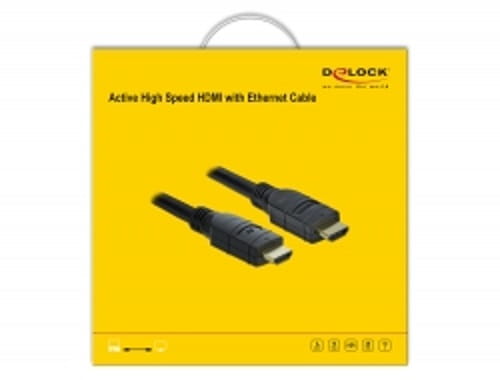 Delock Highspeed - HDMI-Kabel mit Ethernet