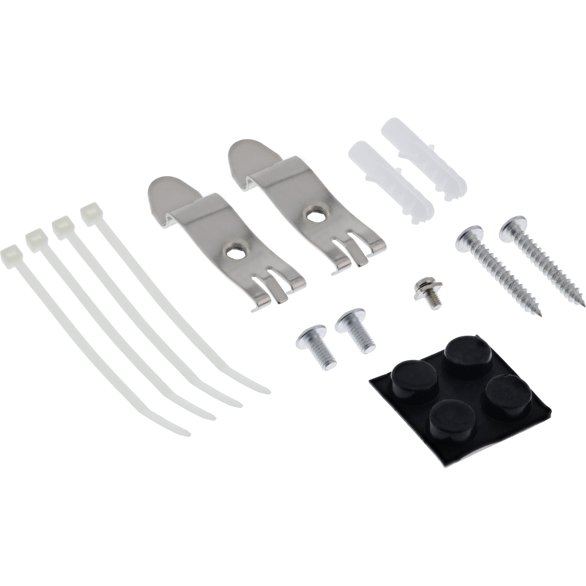 InLine Patchfeld-Dose Aufputz für 4x Keystone RJ45 - Metall - schwarz RAL9005