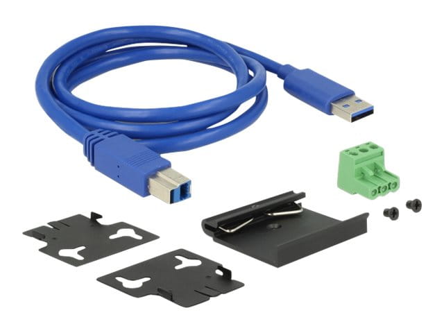 Delock External Industry Hub 4 x USB 3.0 Type-A