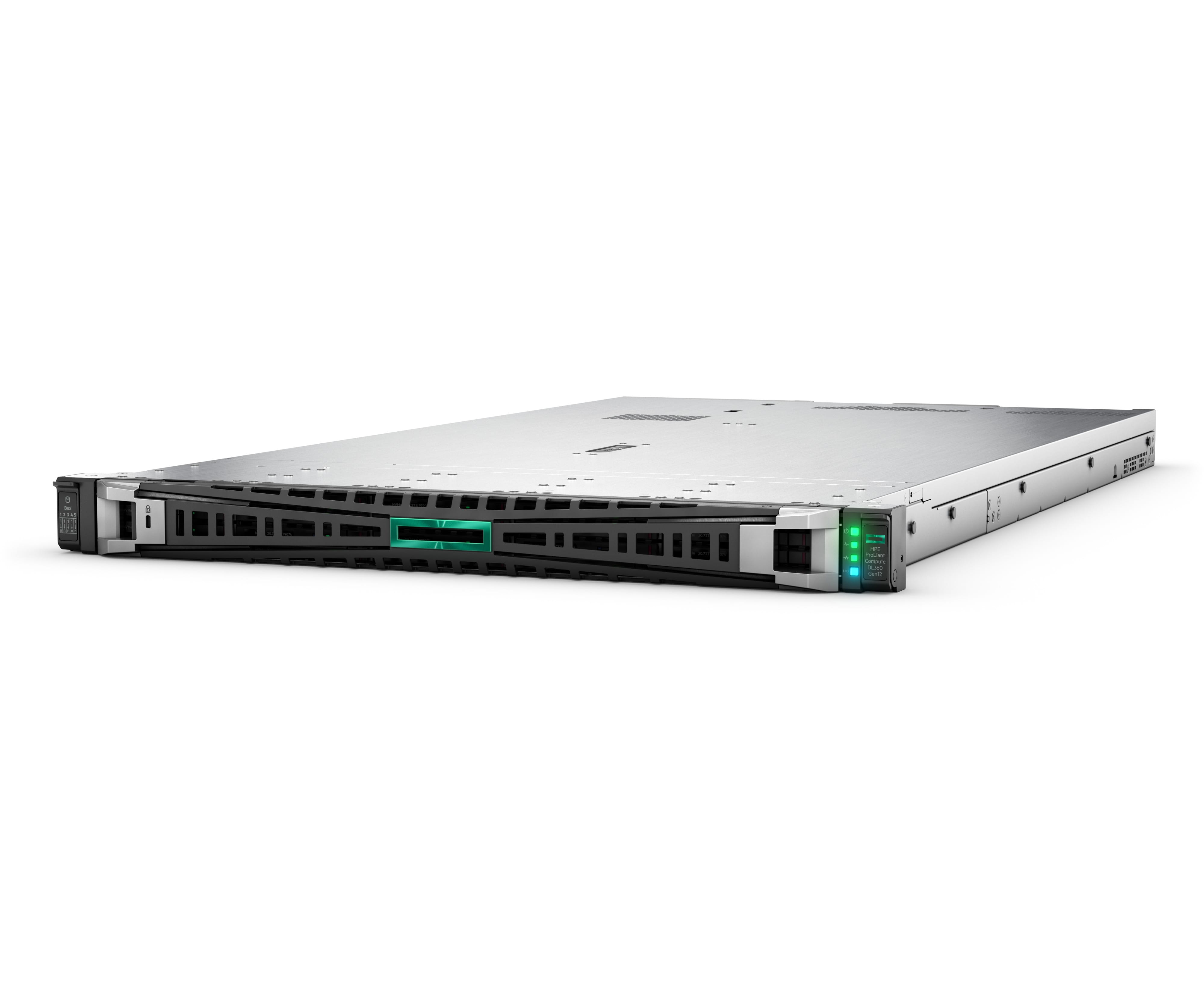 HPE ProLiant Compute DL360 Gen12 - 1U - zweiweg - 1 x Xeon 6515P / 2.3 GHz - RAM 64 GB - Hot-Swap 6.4 cm (2.5")