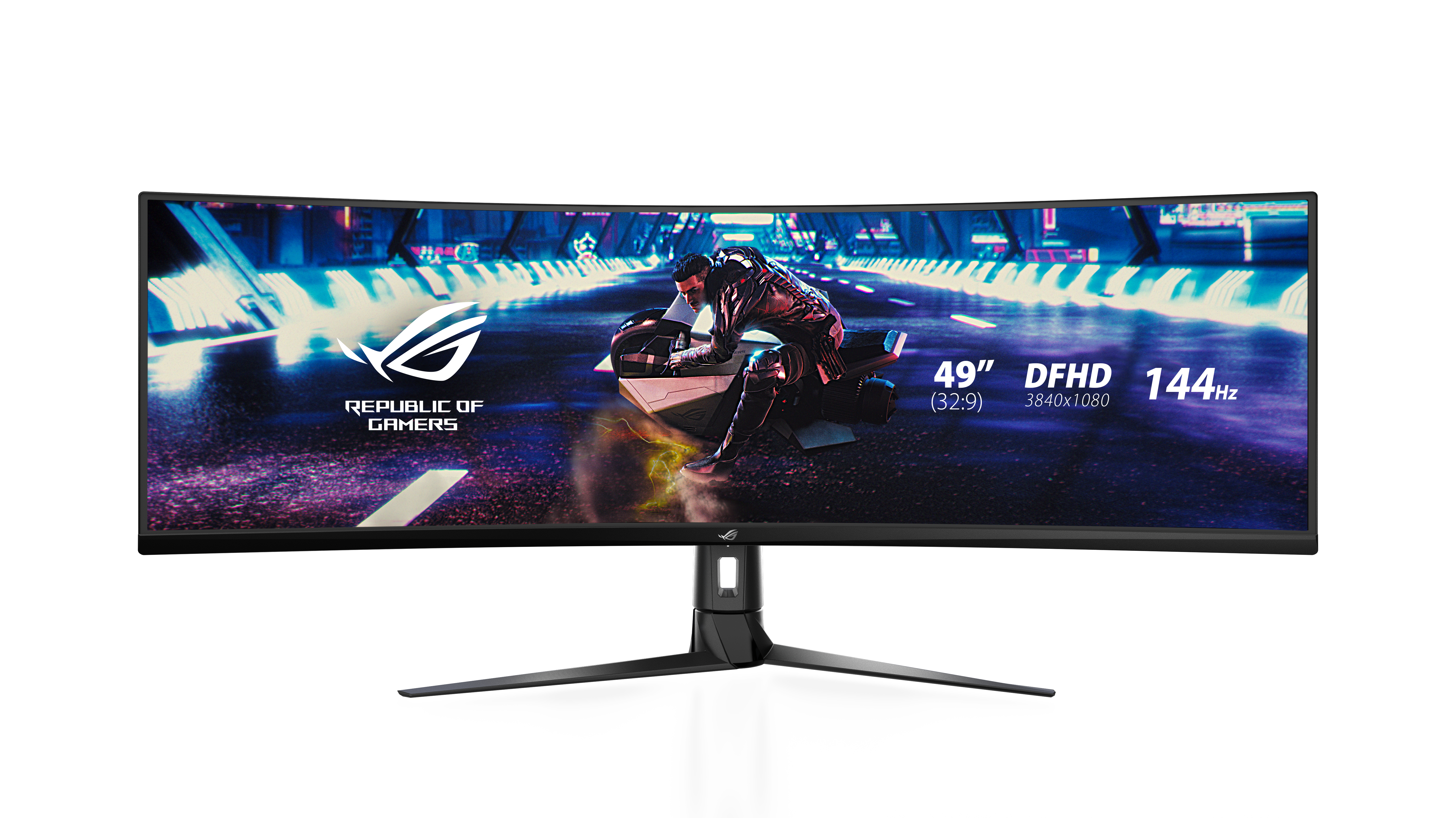 ASUS ROG Strix XG49VQ - LED-Monitor - Gaming - gebogen - 124.46 cm (49")