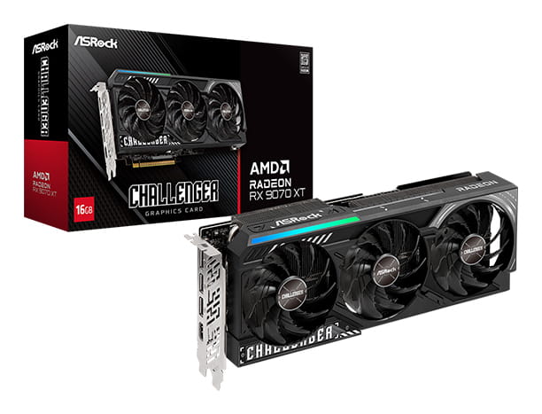 ASRock Challenger - Grafikkarte - Radeon RX 9070