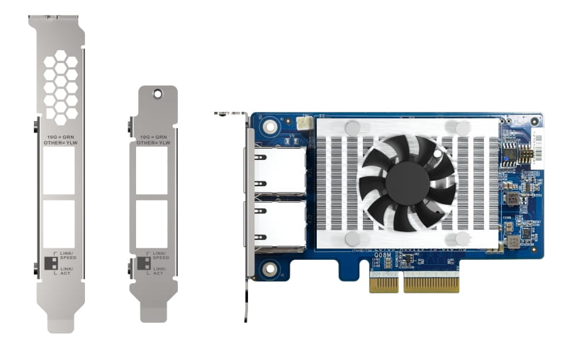 QNAP QXG-10G2T-X710 - Netzwerkadapter - PCIe
