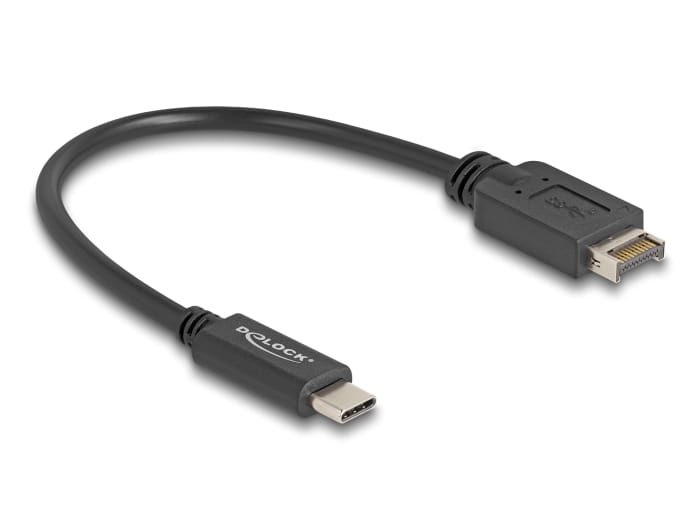 Delock USB-Kabel - 20 pin Key A (M) zu 24 pin USB-C (M)