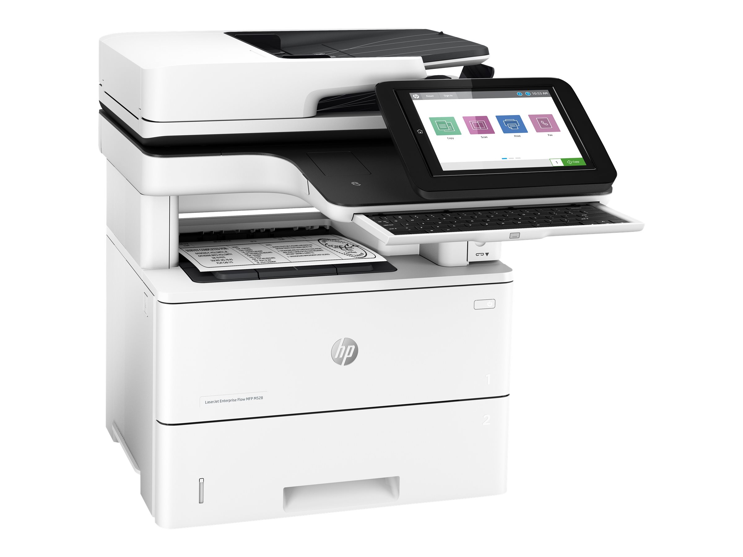 HP LaserJet Enterprise Flow MFP M528z - Multifunktionsdrucker - s/w - Laser - Legal (216 x 356 mm)/