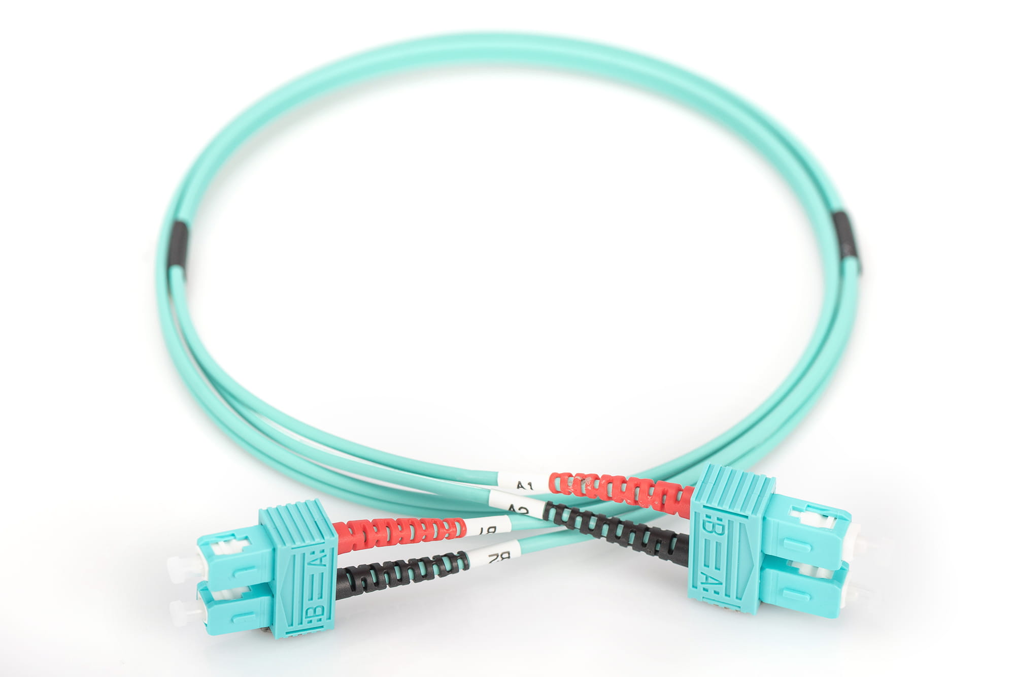 DIGITUS LWL Multimode OM 3 Patchkabel, SC / SC