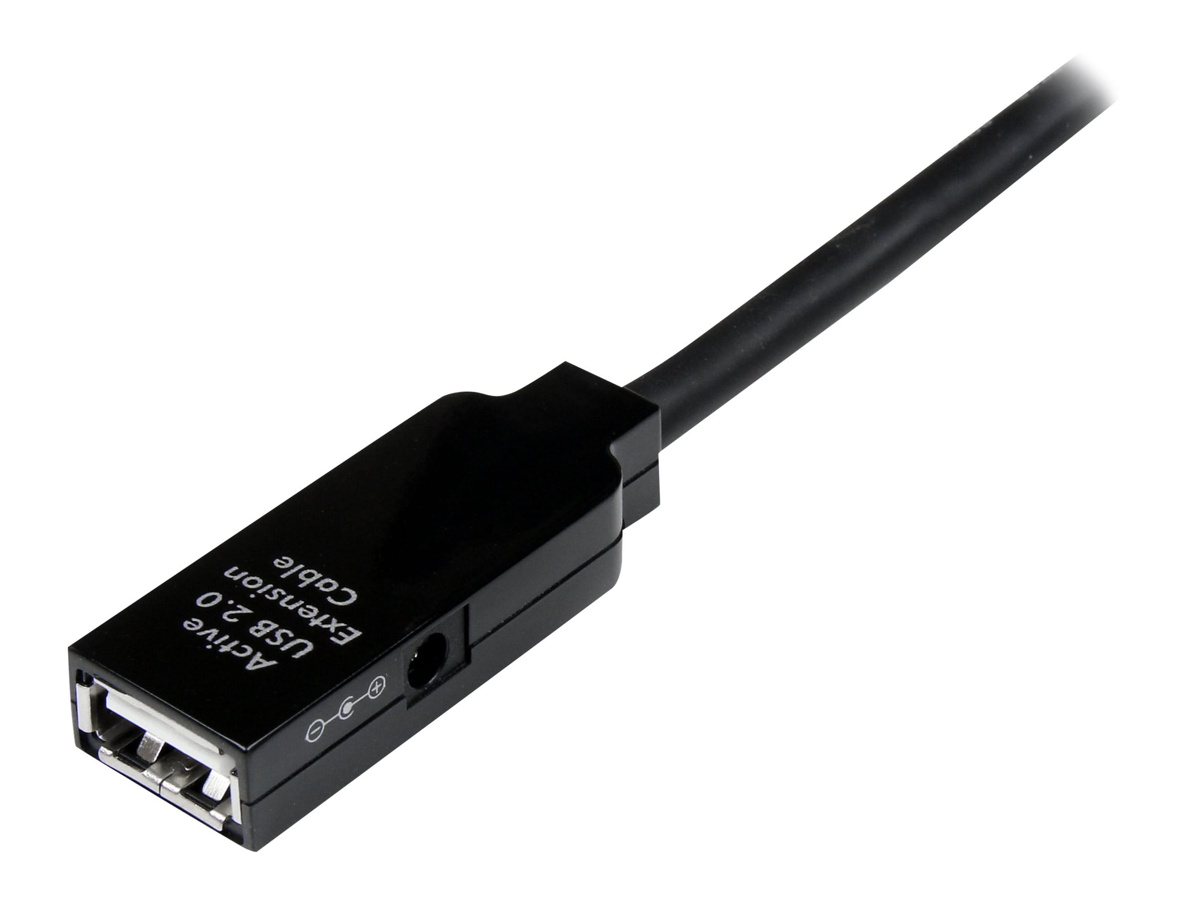 StarTech.com 35m aktives USB 2.0 Verlängerungskabel - Stecker/Buchse - USB 2.0 HighSpeed Kabel Verlängerung - USB-Verlängerungskabel - USB (M)