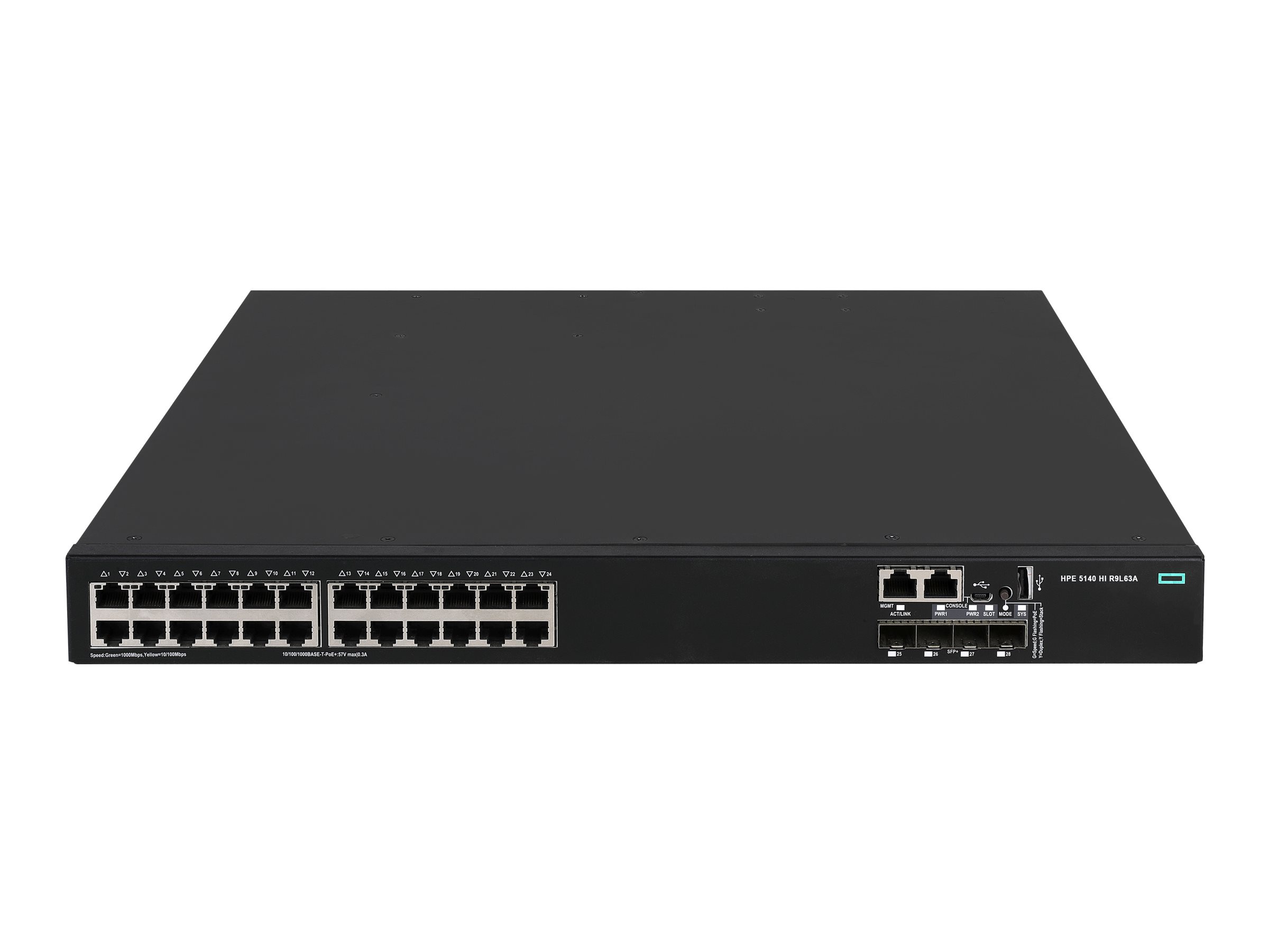 HPE FlexNetwork 5140 HI - Switch - 1 Slot - L3 - managed - PoE+
