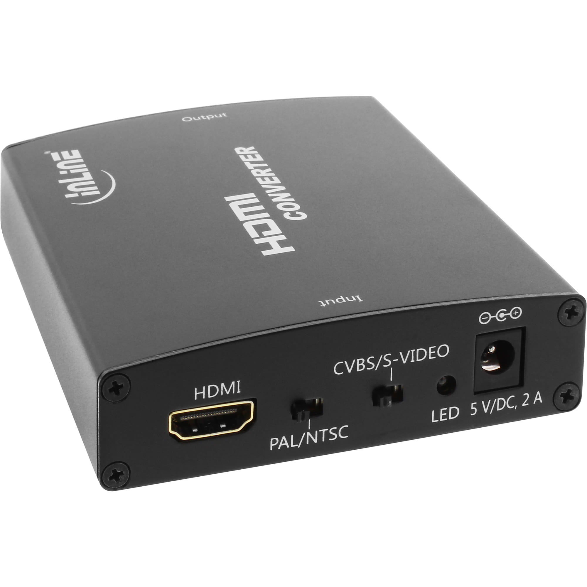 InLine HDMI zu Composite/S-Video Konverter mit Audio - PAL/NTSC